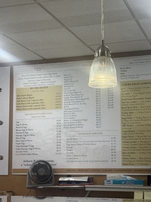   at Auburn Bagel Company in Auburn