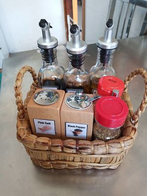 Condiments at Health Oasis Resort in Koh Samui