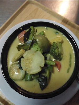 Green Curry at Health Oasis Resort in Koh Samui
