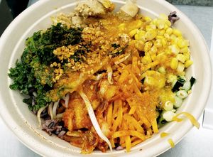 Salad bowl at SeoulSpice in Arlington