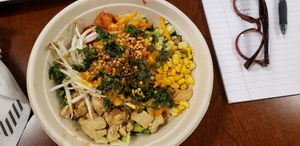 Rice bowl at SeoulSpice in Arlington