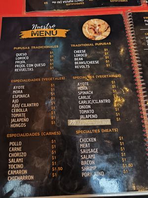  at Comedor y Pupuseria - Claudia in Santa Ana