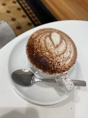 Oat Hot Chocolate   at Frances Nation Cafe in Christchurch