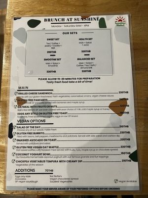   at Sunshine Market in Bangkok