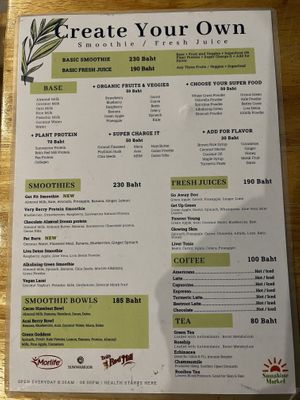   at Sunshine Market in Bangkok