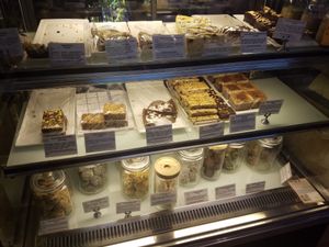 Some vegan desserts at Sunshine Market in Bangkok