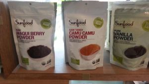 imported super foods at Sunshine Market in Bangkok