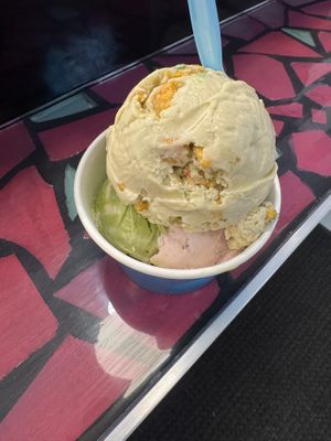 Crunch berry and matcha strawberry  at Milk Jawn in Philadelphia