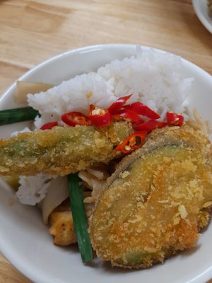 Our food at Mơ Chay in Ho Chi Minh City