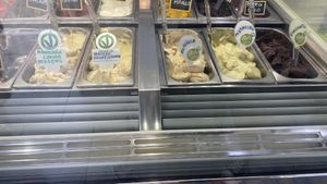   at Slurp Gelateria in Sanremo
