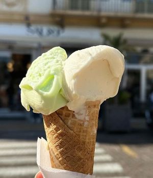   at Slurp Gelateria in Sanremo