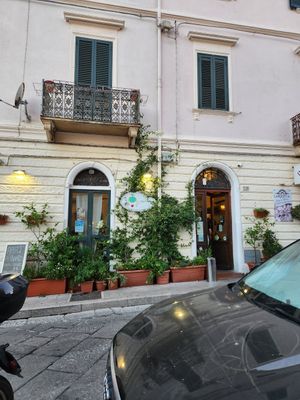 I had the Gluten Free Vegan Margarita Pizza. It was great. I was stunned at how the Vegan mozzarella had the taste and texture of regular mozzarella. It was great. at Pizzeria Ristorante La Marachella in La Maddalena