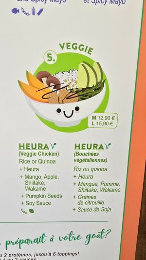 Vegan custom bowl at POKE START-EAT in Lestartit