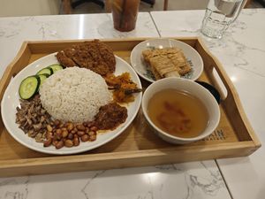 Chicken rice at Ci Xin Signature in Puchong