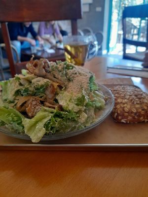 Caesar salad  at Meshigane in Zikhron Yaakov