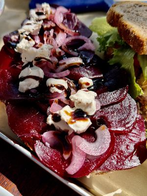 Beat Bruschetta   at Meshigane in Zikhron Yaakov