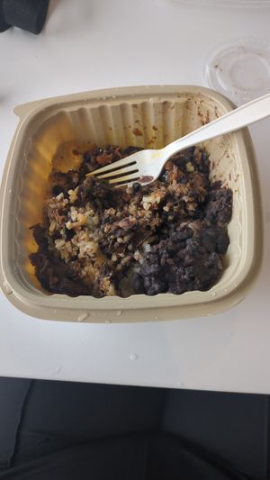 Vegan pulled pork (very disappointing and costs like 20 USD) at PTY - Avocat Organic Deli - T2 in Panama City