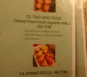 Tofu at Madame Musur in Bangkok