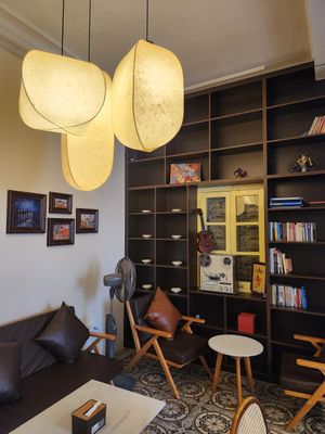 2nd floor at Phê Chay in Hanoi