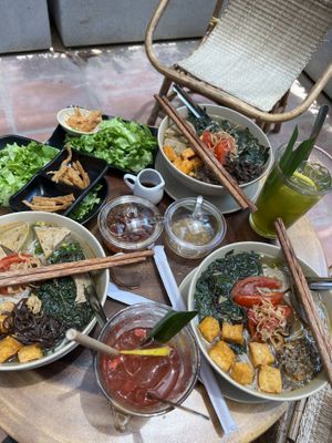 Bun Rieu  at Phê Chay in Hanoi
