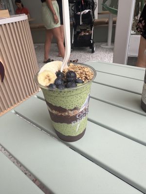 Matcha   at Oakberry in South West London