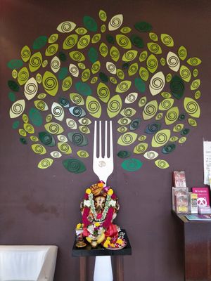 Restaurant interior decor at Kailash Parbat - Belilios Rd in Central Singapore