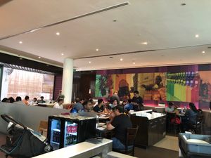 Lunch time Sunday Little India at Kailash Parbat - Belilios Rd in Central Singapore