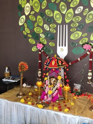 God Ganesha Puja at Kailash Parbat - Belilios Rd in Central Singapore