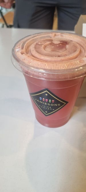 Wonky juice at Jamieson's Juice Factory in Newport