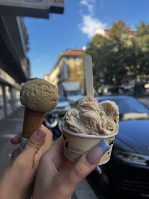   at Gelato Giusto in Milan