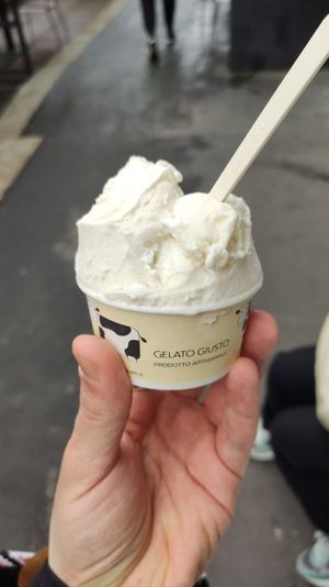   at Gelato Giusto in Milan