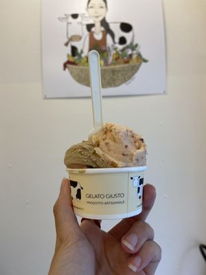   at Gelato Giusto in Milan