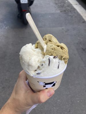   at Gelato Giusto in Milan