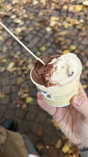   at Gelato Giusto in Milan