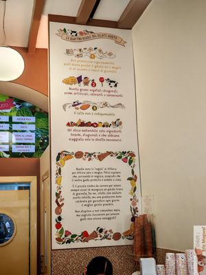 Values at Gelato Giusto in Milan