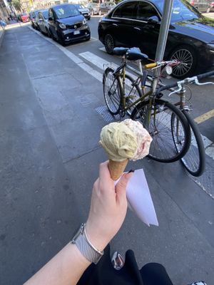   at Gelato Giusto in Milan