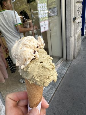   at Gelato Giusto in Milan