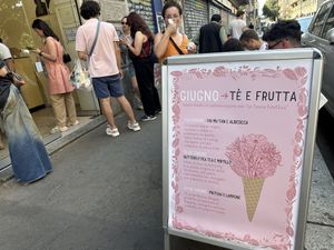   at Gelato Giusto in Milan