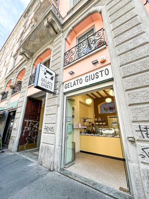   at Gelato Giusto in Milan