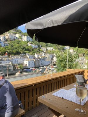   at The Three Pilchards  in Polperro