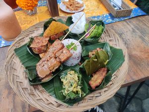 Nasi Campur at Warung Gauri in Ubud