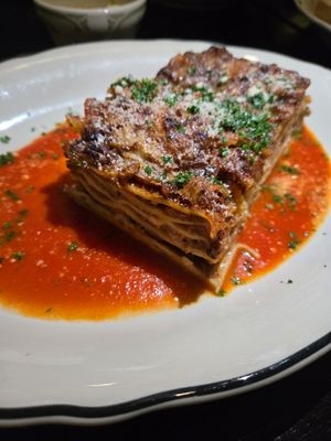 Lasagna at Civico 2064 in Los Angeles