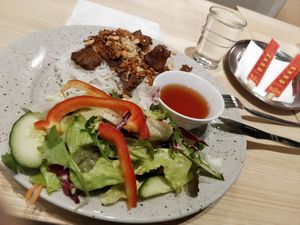 Bun bo at Loving Bistro in Prague