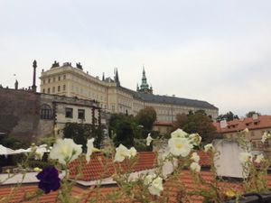 Taken from the balcony .  at LoVeg in Prague