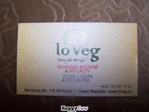 loVeg at LoVeg in Prague
