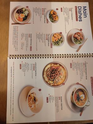 Main menu at Mama Bowls - Wageningen in Wageningen