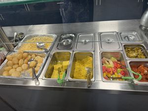 Chaat Corner part of the buffet   at Govardhan Thai in Brampton