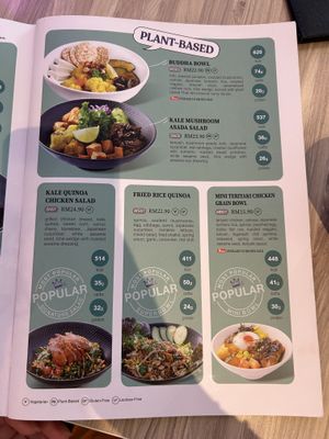 Menu april  at La juiceria superfoods ttdi in Kuala Lumpur