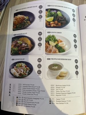 Menu april  at La juiceria superfoods ttdi in Kuala Lumpur