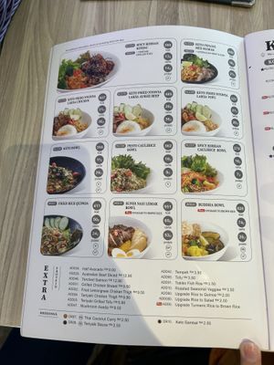 Menu april  at La juiceria superfoods ttdi in Kuala Lumpur